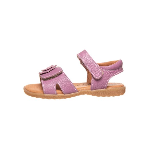 lamino Skórzane sandały w kolorze różowym ze sklepu Limango Polska w kategorii Sandały dziecięce - zdjęcie 169775496