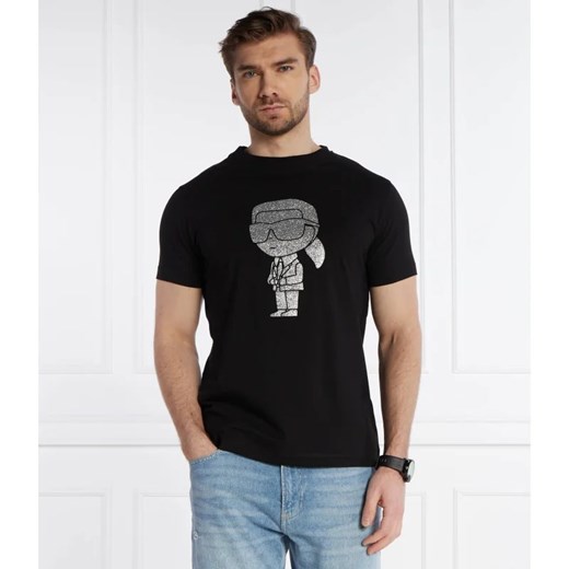 Karl Lagerfeld T-shirt | Regular Fit Karl Lagerfeld XXL okazyjna cena Gomez Fashion Store