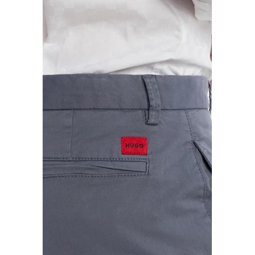 HUGO Spodnie chino David222D | Slim Fit 35/34 okazyjna cena Gomez Fashion Store