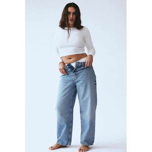 H & M - Baggy High Jeans - Niebieski ze sklepu H&M w kategorii Jeansy damskie - zdjęcie 169777976