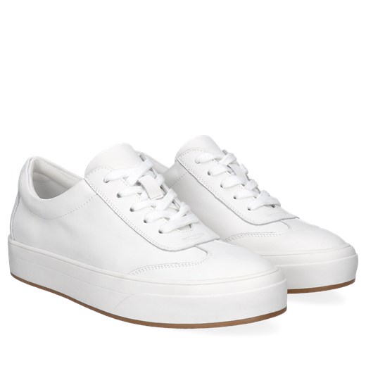 Białe sneakersy damskie ze skóry, Sneakersy, GG0006-01 41 Konopka Shoes