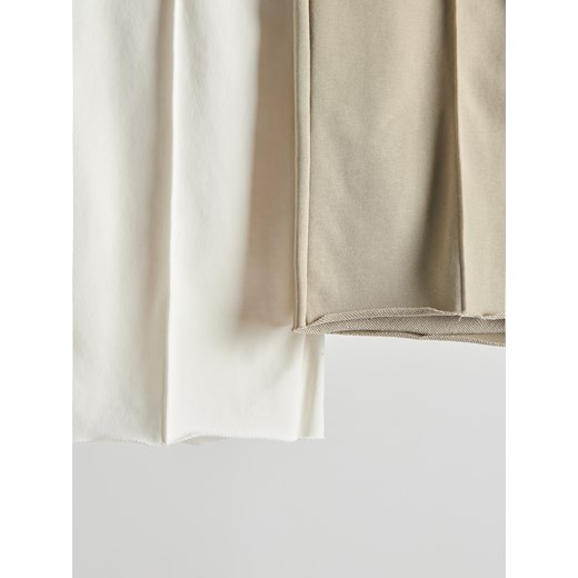 Reserved - Spodnie z szerokimi nogawkami - zielony Reserved L Reserved