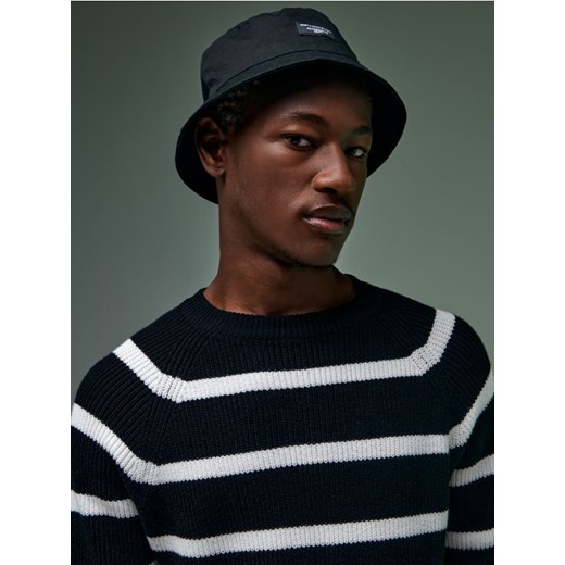 Sinsay - Bucket hat - czarny Sinsay Jeden rozmiar Sinsay wyprzedaż