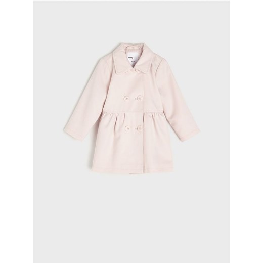 Sinsay - Płaszcz - różowy ze sklepu Sinsay w kategorii Kombinezony i kurtki - zdjęcie 169780656
