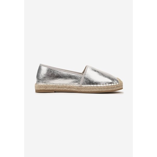 Srebrne Espadryle Kleorelia 39 okazja born2be.pl
