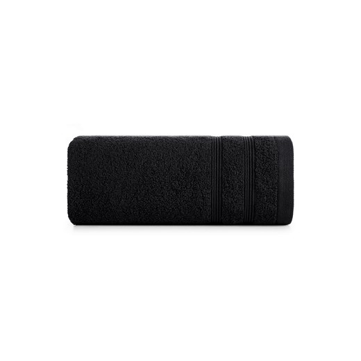 Ręcznik Aline 70x140 cm - czarny ze sklepu 5.10.15 w kategorii Ręczniki - zdjęcie 169782637