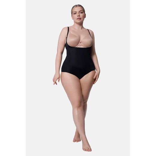 Damskie modelujące body w kolorze czarnym ze sklepu 5.10.15 w kategorii Body damskie - zdjęcie 169782745