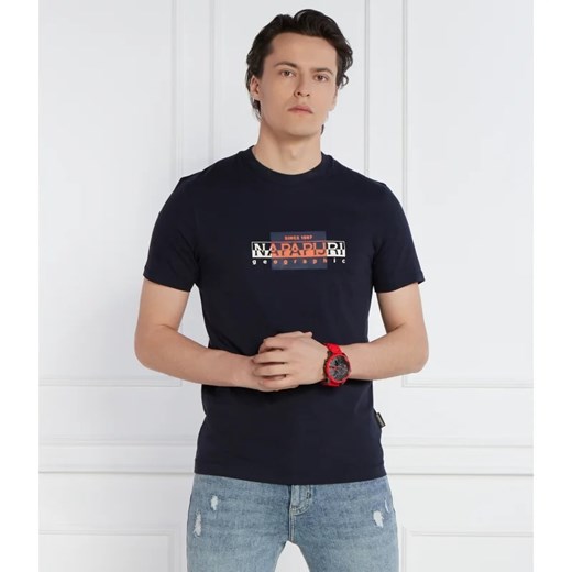 Napapijri T-shirt | Regular Fit ze sklepu Gomez Fashion Store w kategorii T-shirty męskie - zdjęcie 169784657