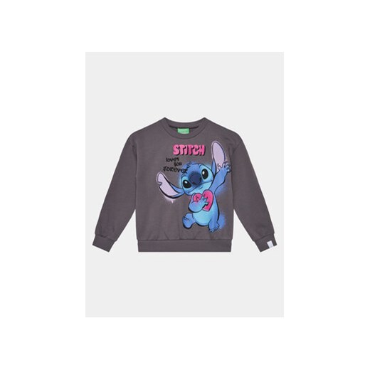 Bluza dziewczęca szara United Colors Of Benetton