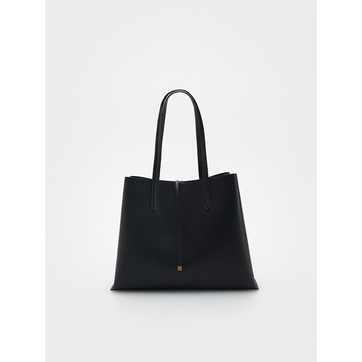 Reserved - Torebka shopper - czarny ze sklepu Reserved w kategorii Torebki damskie - zdjęcie 169786298