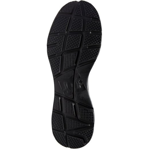 Buty sportowe męskie Dc Shoes czarne sznurowane 
