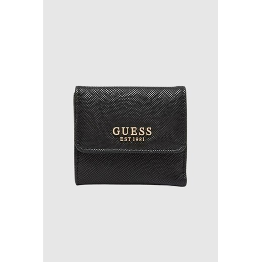 GUESS Czarna mały portfel Laurel Guess wyprzedaż outfit.pl