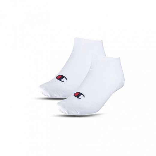 Skarpetki uniseks (3-pack) Champion Sneaker Socks - białe ze sklepu Sportstylestory.com w kategorii Skarpetki damskie - zdjęcie 169793527