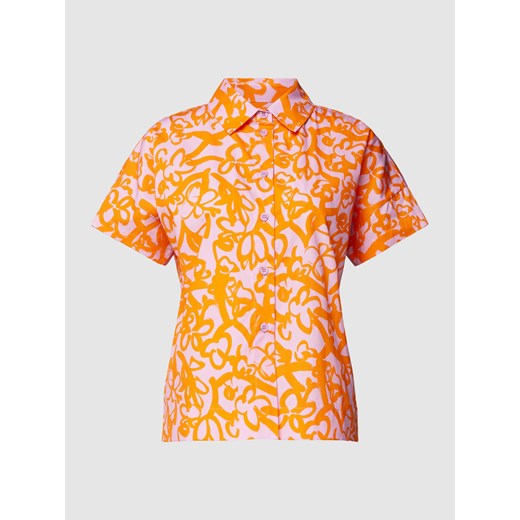 Bluzka ze wzorem na całej powierzchni model ‘BARBIERA’ ze sklepu Peek&Cloppenburg  w kategorii Koszule damskie - zdjęcie 169794925