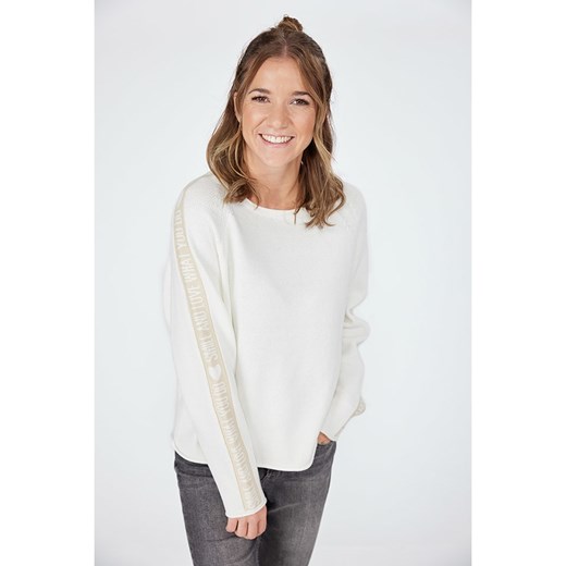 LIEBLINGSSTÜCK Sweter w kolorze białym ze sklepu Limango Polska w kategorii Swetry damskie - zdjęcie 169798889