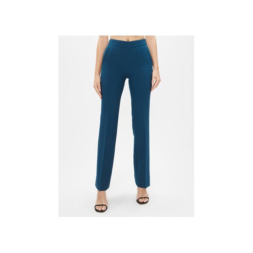 Marciano Guess Spodnie materiałowe 3BGB29 7046A Niebieski Regular Fit ze sklepu MODIVO w kategorii Spodnie damskie - zdjęcie 169800159