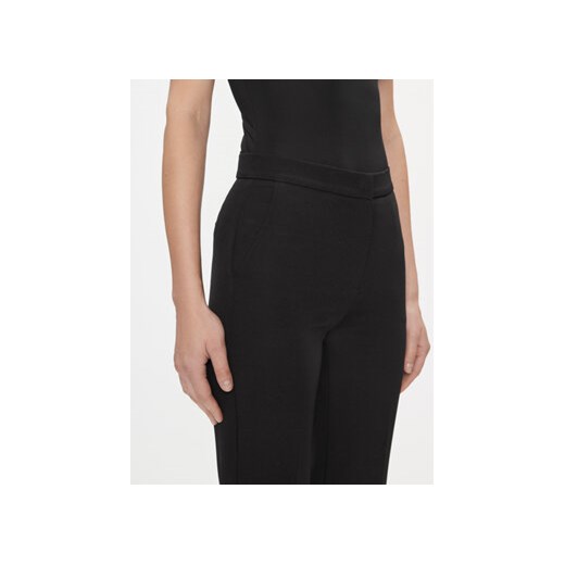 Maryley Spodnie materiałowe 24EB587/43NE Czarny Relaxed Fit Maryley L MODIVO