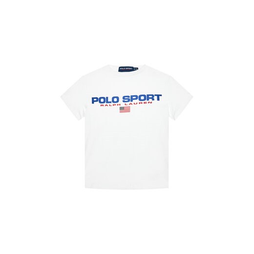 Polo Ralph Lauren T-Shirt Ss Cn 323837629002 Biały Regular Fit ze sklepu MODIVO w kategorii T-shirty chłopięce - zdjęcie 169800276