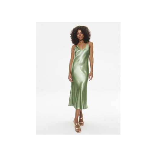 Boss Sukienka koktajlowa Desatie 50511832 Zielony Slim Fit ze sklepu MODIVO w kategorii Sukienki - zdjęcie 169800558