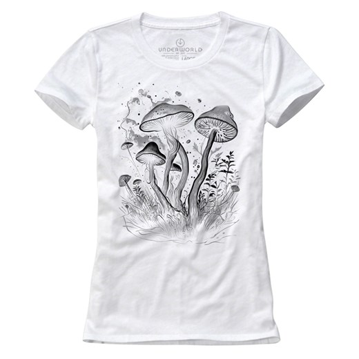 T-shirt damski UNDERWORLD Mushrooms ze sklepu morillo w kategorii Bluzki damskie - zdjęcie 169802278