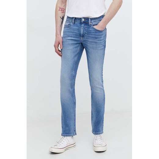 Tommy Jeans jeansy Scanton męskie kolor niebieski DM0DM18137 ze sklepu ANSWEAR.com w kategorii Jeansy męskie - zdjęcie 169802929
