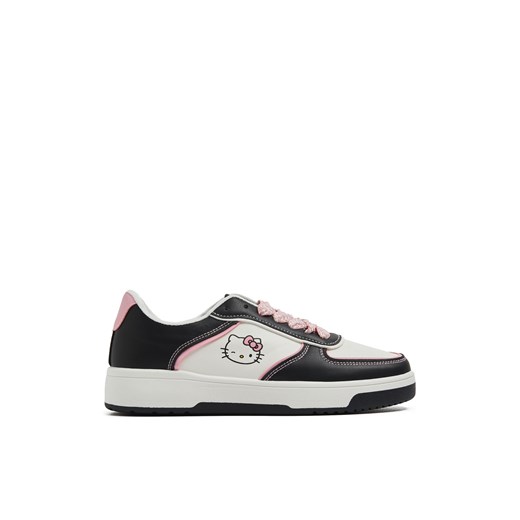 Cropp - Biało-czarne sneakersy Hello Kitty - czarny ze sklepu Cropp w kategorii Buty sportowe damskie - zdjęcie 169803335