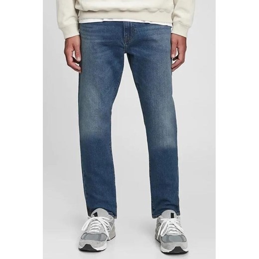 jeansy męskie gap 709148 niebieski ze sklepu Royal Shop w kategorii Jeansy męskie - zdjęcie 169803938