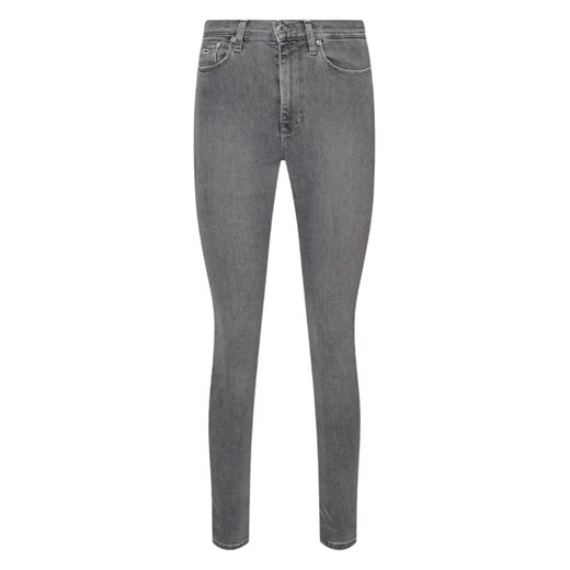 spodnie damskie tommy jeans dw0dw12939 szary ze sklepu Royal Shop w kategorii Jeansy damskie - zdjęcie 169804026