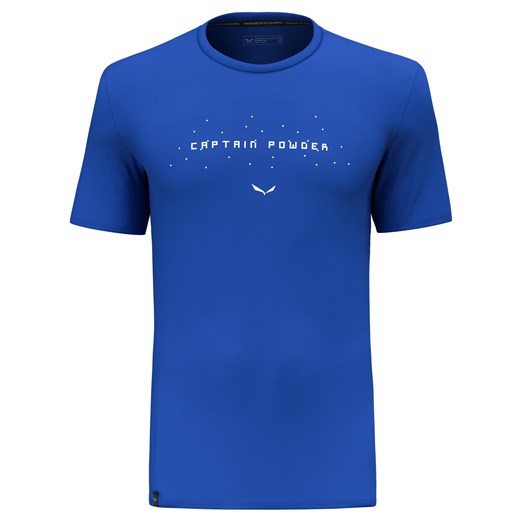 Koszulka męska Salewa PURE SNOW CPTN DRY niebieska 00-0000028809_8620 ze sklepu a4a.pl w kategorii T-shirty męskie - zdjęcie 169804349