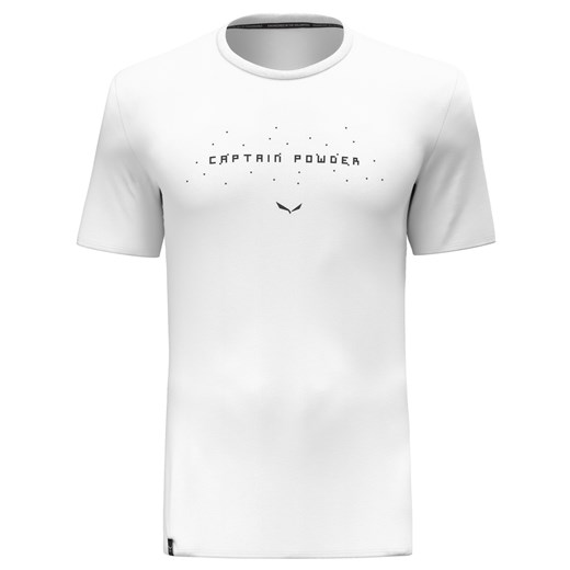 Koszulka męska Salewa PURE SNOW CPTN DRY biała 00-0000028809_0010 ze sklepu a4a.pl w kategorii T-shirty męskie - zdjęcie 169806335