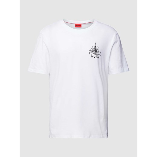 T-shirt z nadrukiem z logo model ‘Dedico’ ze sklepu Peek&Cloppenburg  w kategorii T-shirty męskie - zdjęcie 169806709
