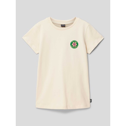 T-shirt z nadrukiem z napisem model ‘Violett’ ze sklepu Peek&Cloppenburg  w kategorii Bluzki dziewczęce - zdjęcie 169807108