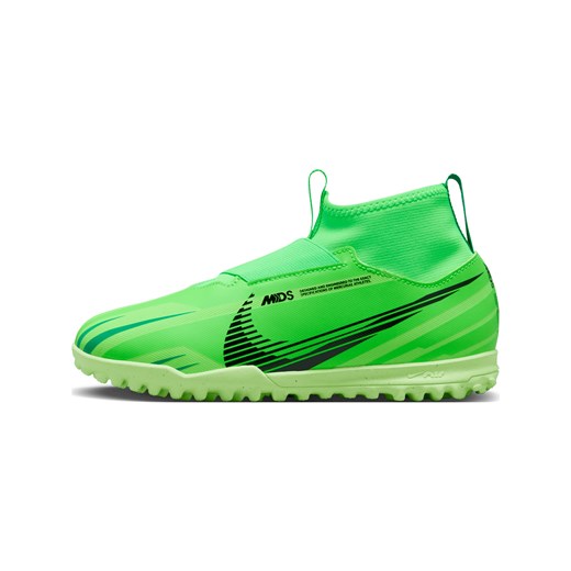 Nike buty sportowe męskie mercurial zielone bez zapięcia 