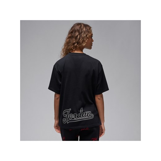 T-shirt damski Jordan - Czerń ze sklepu Nike poland w kategorii Bluzki damskie - zdjęcie 169808237