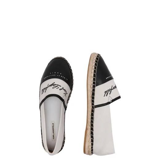 Karl Lagerfeld Espadryle KAMINI | z dodatkiem skóry Karl Lagerfeld 41 okazja Gomez Fashion Store