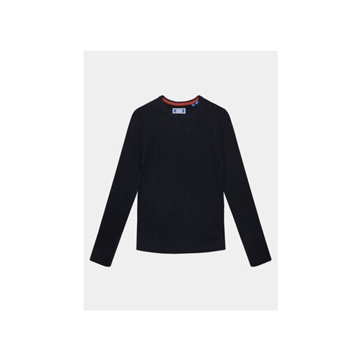 Jack&Jones Junior Sweter 12236760 Granatowy Regular Fit ze sklepu MODIVO w kategorii Swetry chłopięce - zdjęcie 169810418