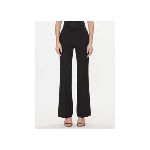 Maryley Spodnie materiałowe 24EB587/43NE Czarny Relaxed Fit ze sklepu MODIVO w kategorii Spodnie damskie - zdjęcie 169810459