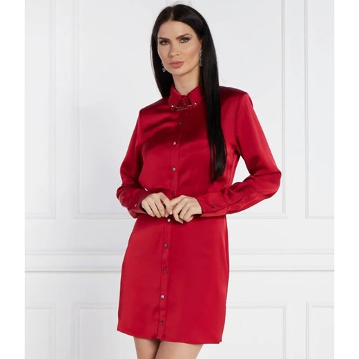 Karl Lagerfeld Satynowa sukienka charm ze sklepu Gomez Fashion Store w kategorii Sukienki - zdjęcie 169810958