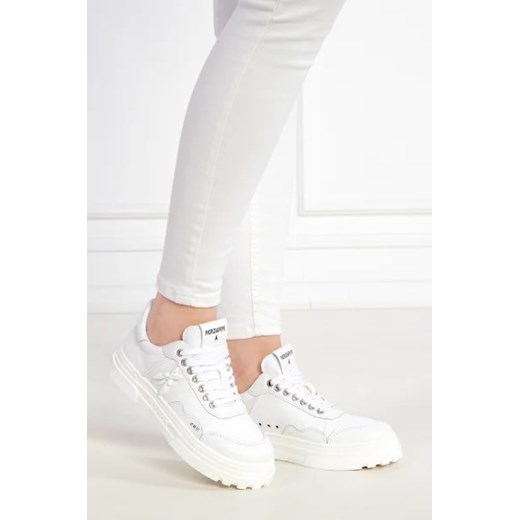 Białe buty sportowe damskie Patrizia Pepe sneakersy 