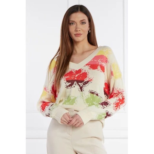 Sweter damski Desigual wielokolorowy 