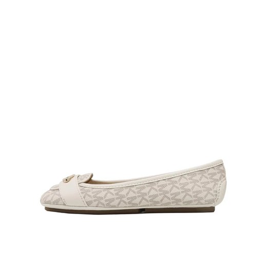 MICHAEL Michael Kors Baleriny Mk Plate Moc 40R3MKFR1B Beżowy Michael Michael Kors 37 MODIVO
