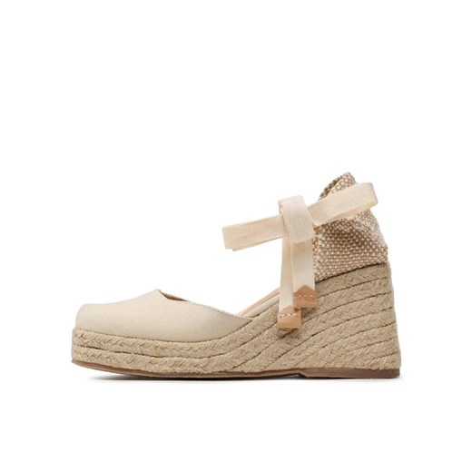 Castañer Espadryle Tina Jute/001 023071-203 Biały Castañer 41 MODIVO
