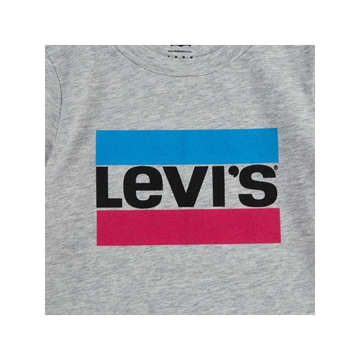 Levi&apos;s Kids Koszulka w kolorze szarym 140 promocyjna cena Limango Polska