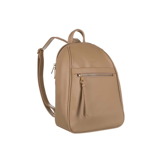 Elegancki plecak beżowy damski ze skóry ekologicznej - Peterson ze sklepu 5.10.15 w kategorii Plecaki - zdjęcie 169816108