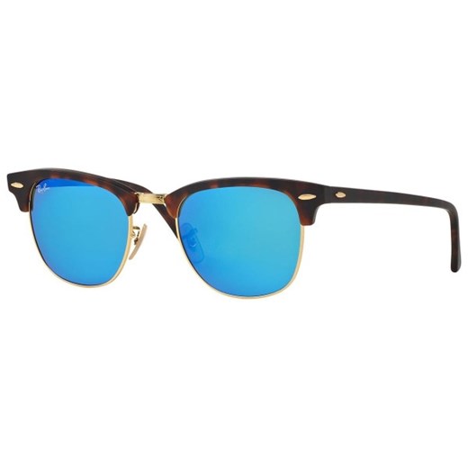 Ray-Ban Clubmaster Flash Lenses RB3016 114517 S (49) One Size eyerim.pl