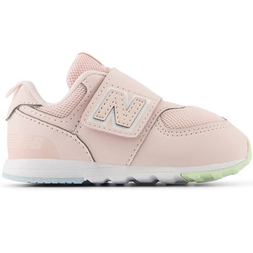 Buty niemowlęce New Balance NW574MSE - różowe ze sklepu New Balance Poland w kategorii Buciki niemowlęce - zdjęcie 169817845