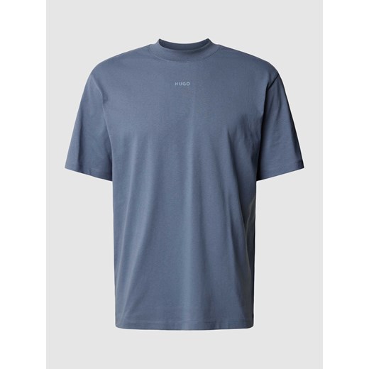 T-shirt z detalem z logo model ‘Dapolino’ ze sklepu Peek&Cloppenburg  w kategorii T-shirty męskie - zdjęcie 169818119