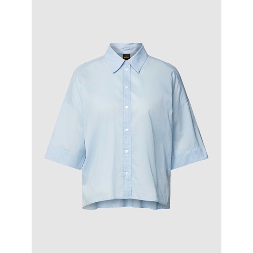 Bluzka koszulowa z obniżonymi ramionami model ‘Balinas’ 44 Peek&Cloppenburg 