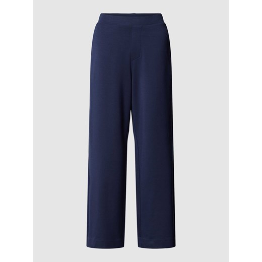 Spodnie materiałowe o kroju regular fit z elastycznym pasem ze sklepu Peek&Cloppenburg  w kategorii Spodnie damskie - zdjęcie 169818465