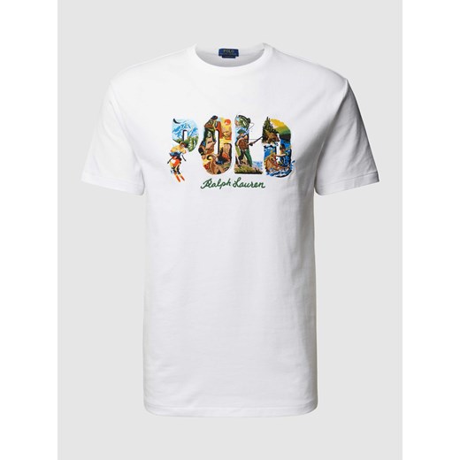 T-shirt z wyhaftowanym logo ze sklepu Peek&Cloppenburg  w kategorii T-shirty męskie - zdjęcie 169818805